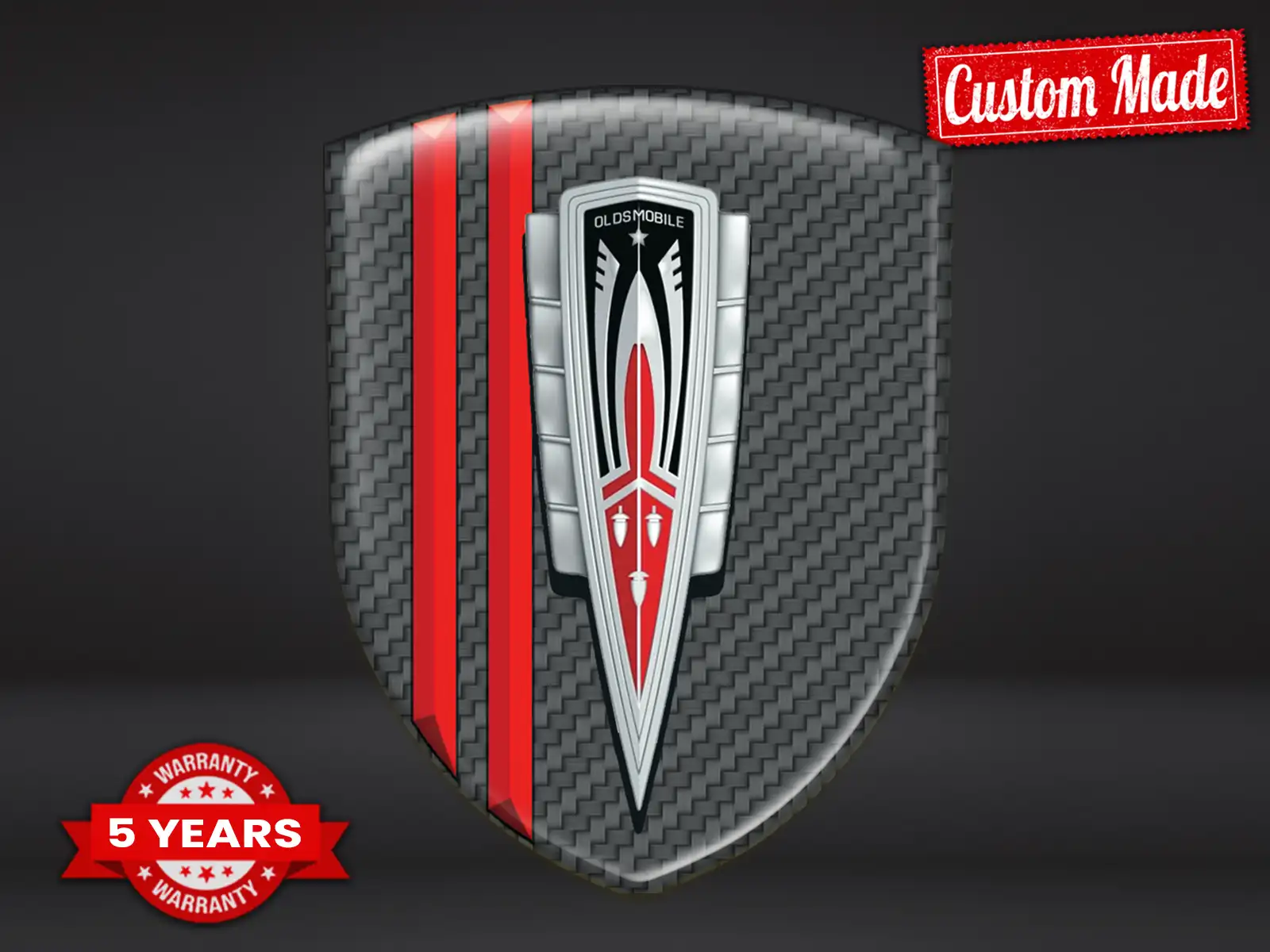 Oldsmobile Automotive Stickers Decals Premium Star Modern